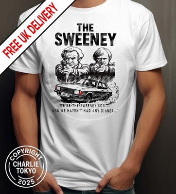 The Sweeney T-Shirt Classic 70er Regan Carter Herren & Damen Ford Granada Flying