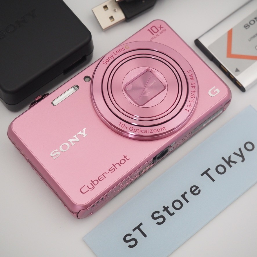 Mint] Sony Cyber-shot DSC-WX220 18.2 MP Digital Camera Pink Wi-Fi