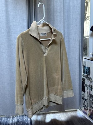 Vintage Tan Juicy Couture Top XL Flawed USA Made
