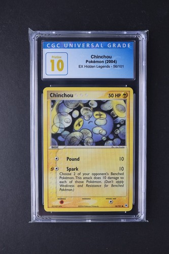 Chinchou graded CGC 10 for sale on eBay