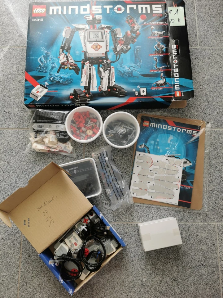 Lego Mindstorms Ev3 (31313)   gebraucht - Bild 4 von 4