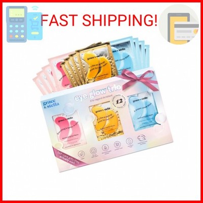 grace & stella Under Eye Patches (12 pairs) Eye Masks for Puffy Eyes and Dark Ci