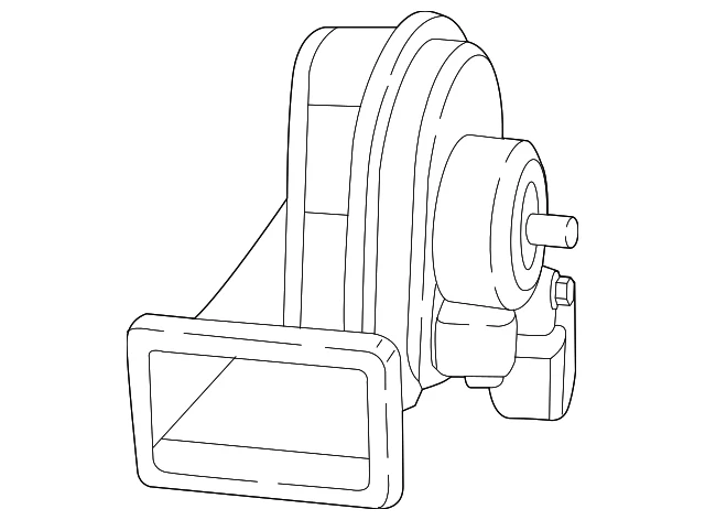 Genuine Audi 2017-2024 High Note Horn 8W0-951-223