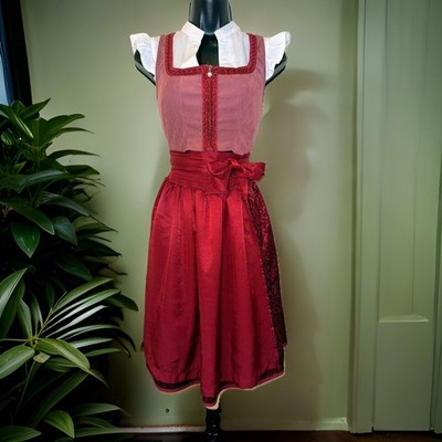 holiday festive dress Women's German Dirndl Dress Costumes for Traditional Bavarian Oktoberf –  Kate Kasin main image 0