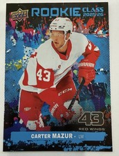 2025-26 Upper Deck Rookie Class CARTER MAZUR #RC-22 RC