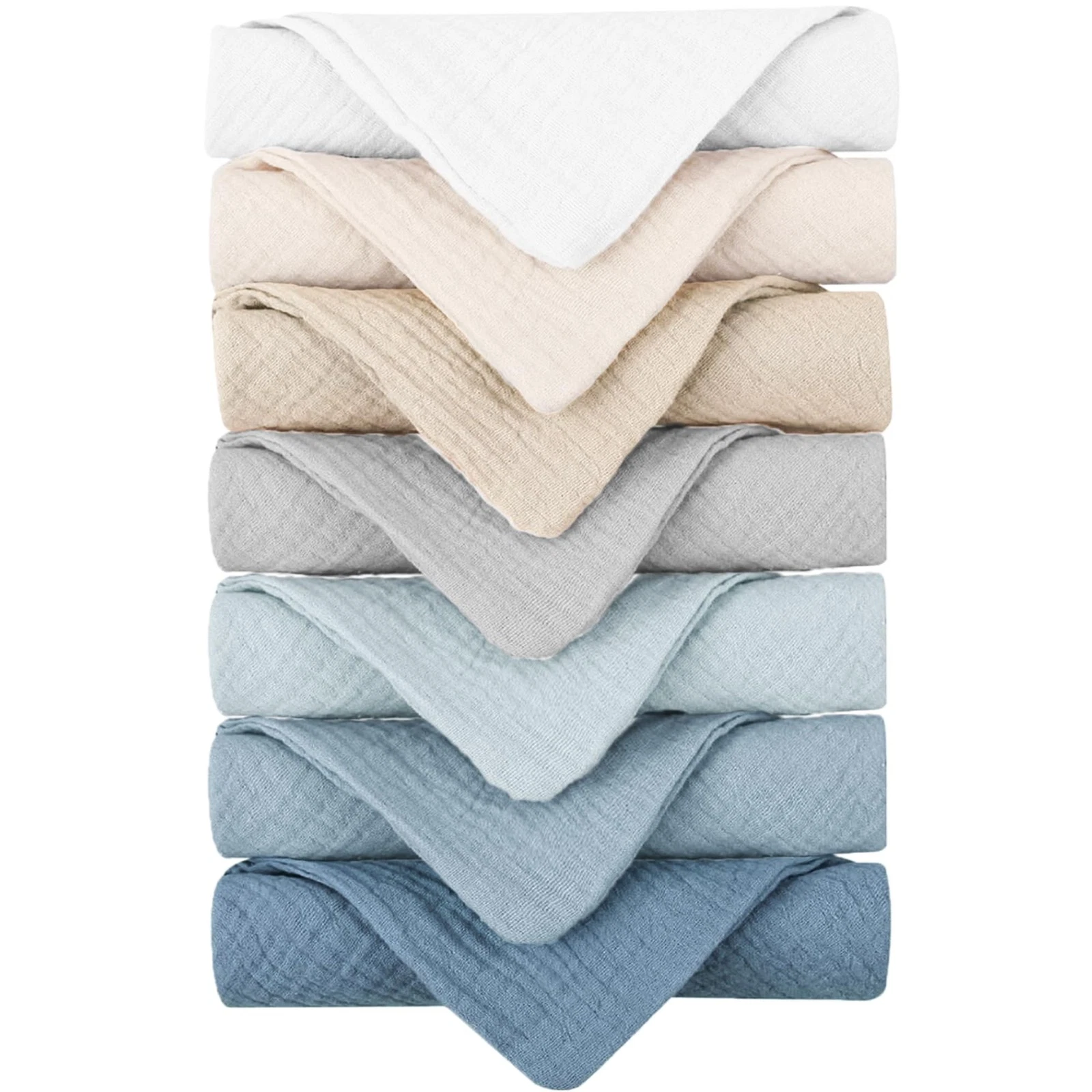 Baby Muslin Washcloths 7-Pack, 100% Cotton Baby Bath Washcloths, Soft & Absor...
Opens in a new wind