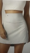 Halara High Waisted Stripes 2-in-1 Bodycon Mini Golf Skirt.med 8/10