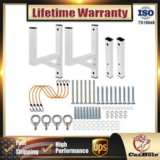 Trailer Side Ladder Rack Exterior Wall Mount Universal Fits Enclosed Trailer