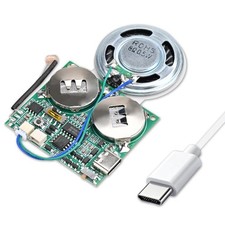 Icstation DIY Light Sound Module, -USB Recordable Sound Chip 8M Memory Speake...