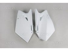 Panneaux Latéraux Capot Arrière S'adaptent À Suzuki RMZ 450 2007 Blanc