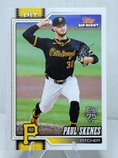 2026 Topps Series 1 Paul Skenes Exclusive Topps Rip Night Base Card #BB3 Pirates