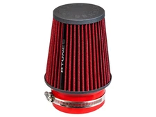RED RTunes Racing Narrow 89mm 3.5" ID Inlet High Flow Dry Cone Air Intake Filter