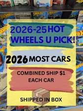 HOT WHEELS - NEW 2026 Mainline - U PICK 1 Combined Shipping See Video