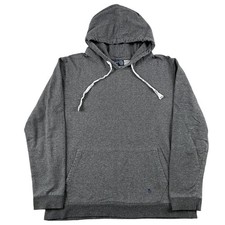 Original Penguin Hoodie Mens Large Grey Pullover w/ Drawstring