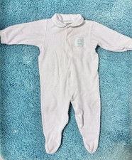Carters Vintage Baby Clothes - Terry Cloth Pajama  s 6-9 Month