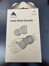 BURTON Impact Wrist Guards -TRUE BLACK- Adult Snowboard Protection Size M Medium BURTON Impact Wrist Guards -TRUE BLACK- Adult Snowboard Protection Size M Medium - Image 1