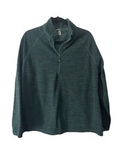 Eddie Bauer Evergreen 1/4 zip Fleece Pullover Jacket Womans Size XXL EUC