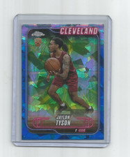 JAYLON TYSON (Cleveland) 2024-25 TOPPS CHROME SAPPHIRE ROOKIE CARD #168