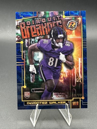 2024 Topps Resurgence Circuit Breakers Devontez Walker Rookie Blue Surge 19/99