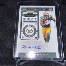 Darrin Hall 19 Contenders Rookie Ticket Auto Mint!
