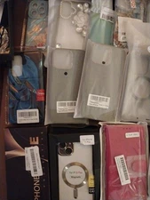 Lot of Phone Cases & Screen Protectors Mixed Models Wholesale Bulk New