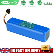 14.4V Battery 6.8Ah For Xiaomi BRR-2P4S-5200S,Roborock T61 T60 T65 S50 S51 S55