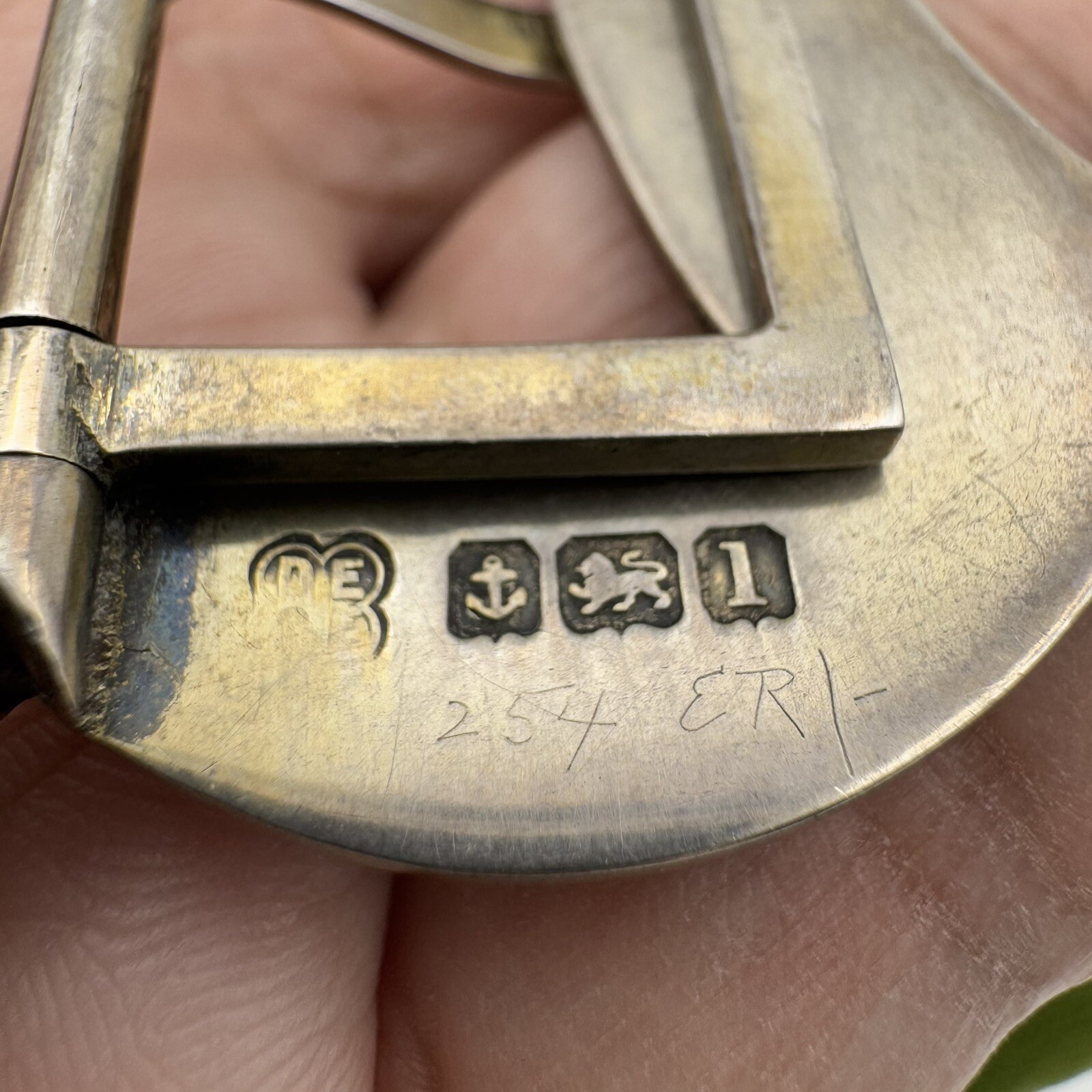 Vintage Birmingham Solid Sterling Silver Purple E… - image 17