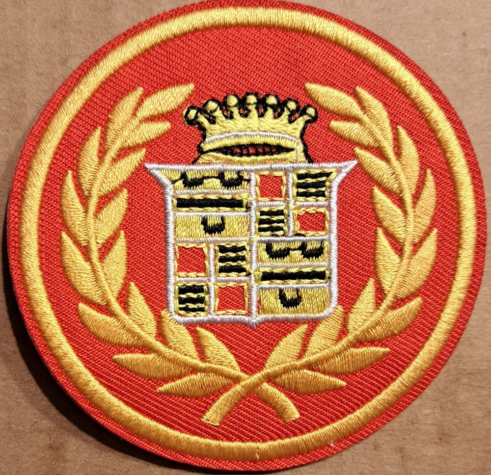 Cadillac embroidered Iron on patch