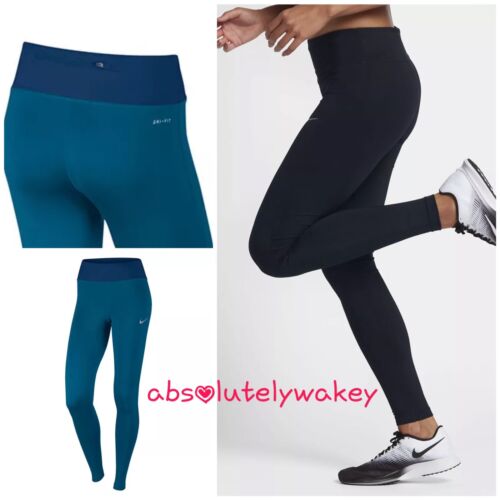Nike Power  Essential  Women's 28.5"  Running Training Gym Tights  - Picture 1 of 21