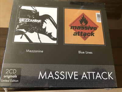 Massive Attack.  Mezzanine. Blue Lines 2006.  2 CD ORIGINALS LIMITED EDITION NEU