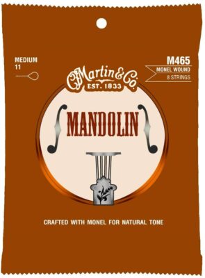 Martin Retro M465 Medium Gauge. Monel Wound Mandolin Strings, 11-40