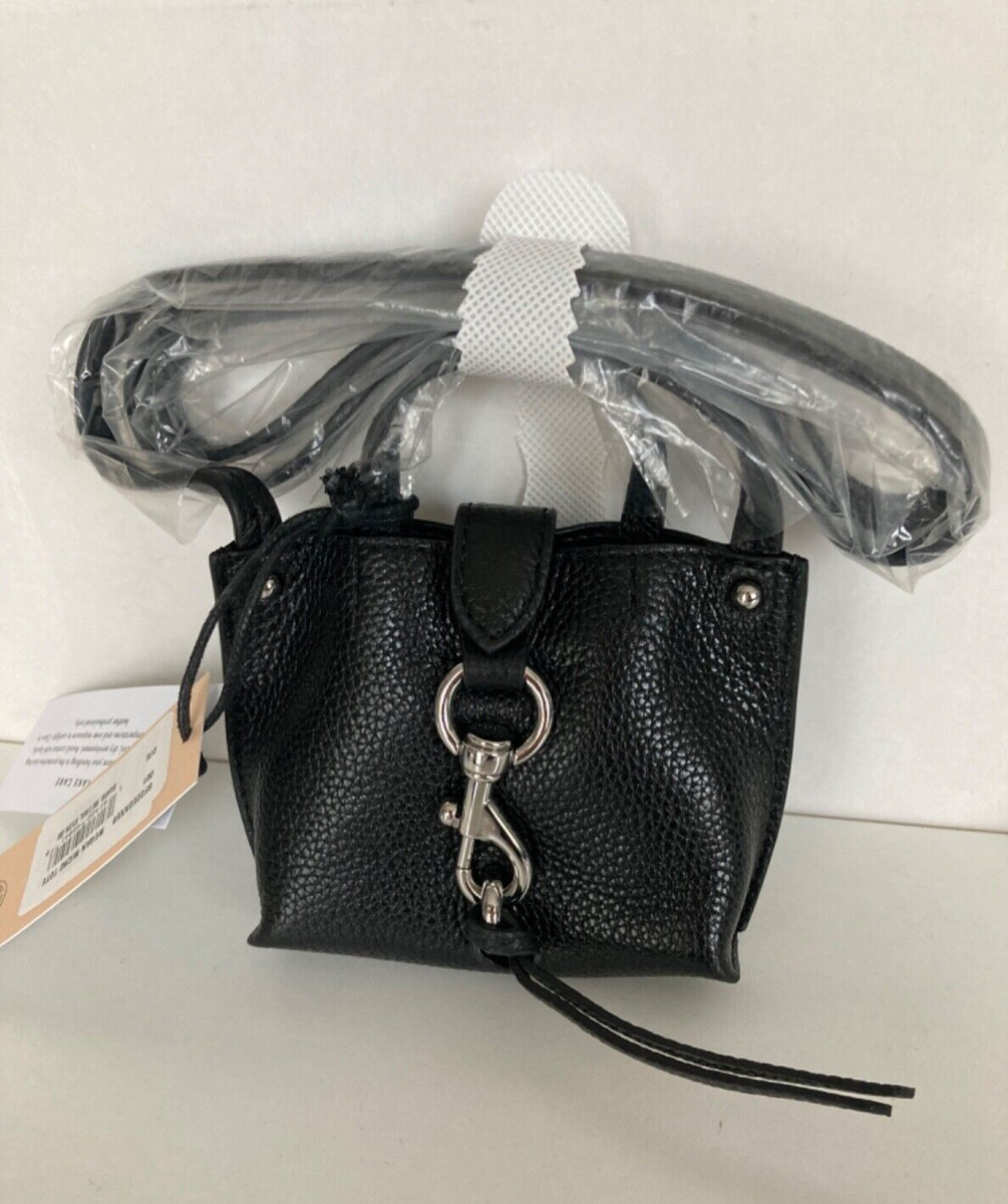 Rebecca Minkoff Megan Micro Leather Tote Black Very Rare NWT