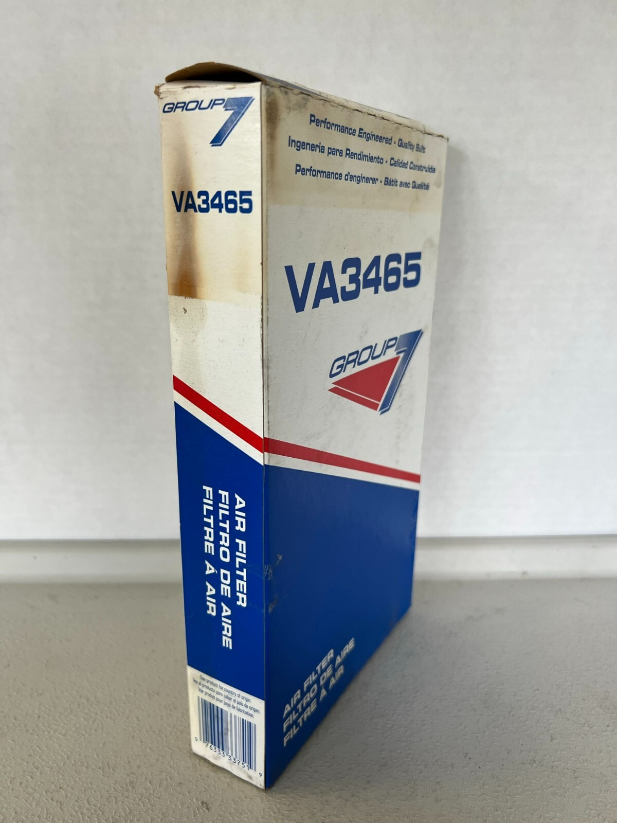 Air FilterVIN 3, FI Group 7 VA3465 for sale online eBay