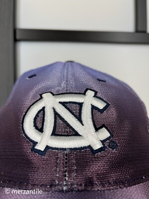 VINTAGE North Carolina Tar Heels Hat Cap Fitted Adult 7 1/4 Purple 