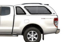 Hard Top con vetri copertura cassone Ford Ranger Super Cab 2012-2022