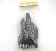  MW38-200 6ft 12VDC Coiled Cord Lighter Plug to 6 Detachable Universal Jacks