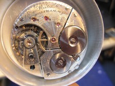 VERY SCARCE 16s Waltham mod 1888 Am'n Watch Co 16J OF pocket watch movement