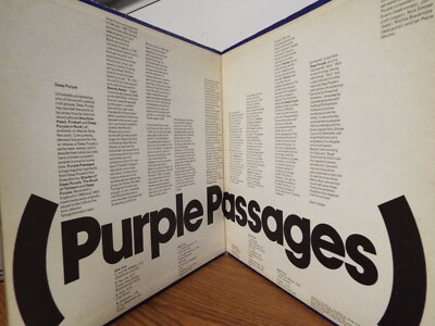 DEEP PURPLE PURPLE PASSAGES 1972 HARD ROCK 2XLP VINYL ALBUM | eBay