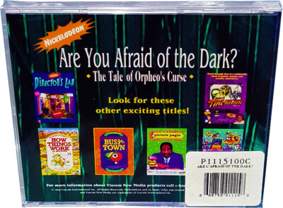 Nickelodeon: Are You Afraid Of The Dark? for PC, Vintage 1994, New! MISJC!!