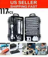 Precision Magnetic Screwdriver Set Computer PC Cell Phone Repair Tool Kit 117PCS
