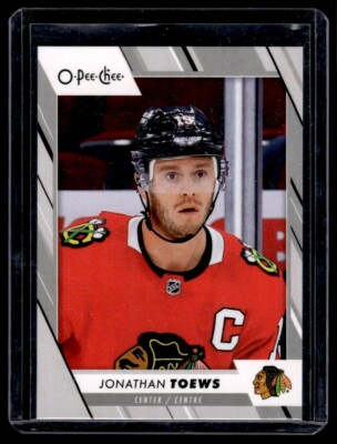 2023-24 O-Pee-Chee Photo Variation Variant Jonathan Toews Chicago Blackhawks #15