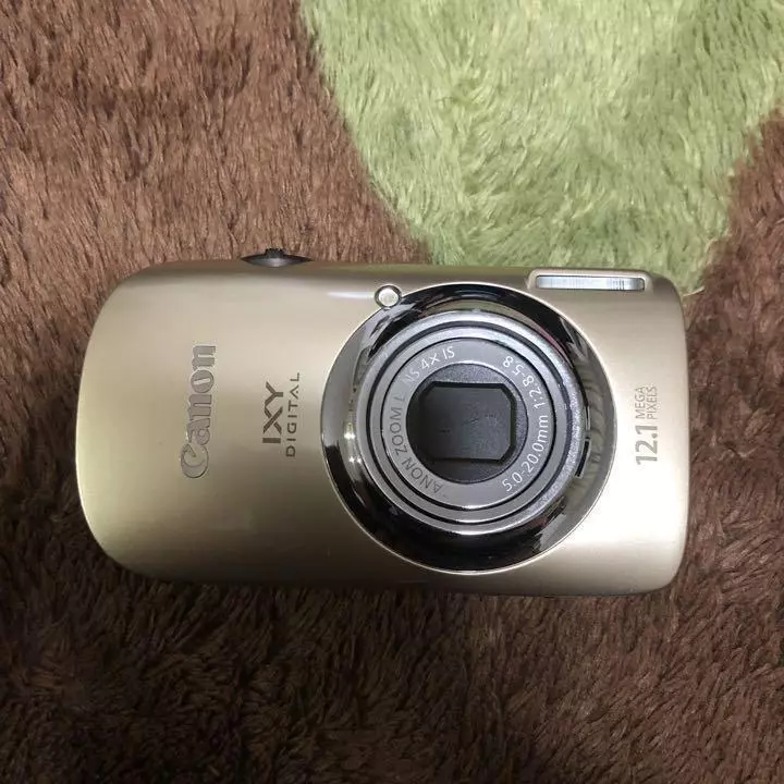 Canon Digital Camera IXY DIGITAL 510 IS Gold IXYD510IS 12.1 MP Tested  Working