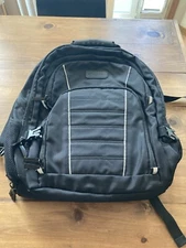 SoSoon Business Travel Computer Backpack USB Charging Port 18.5” Black