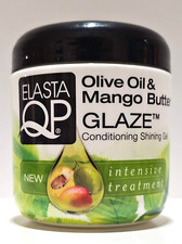 Elasta QP - Olive Oil  Mango Butter GLAZE Conditioning Shining Gel - 6 oz