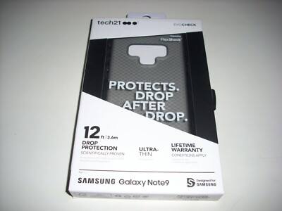 InvisShield TrueFit | Full Adhesive Tempered Glass | Tech21 EvoCheck | Note 9