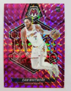 2023-24 Panini Mosaic Basketball Cam Whitmore #217 Pink Mosaic Prizm /149