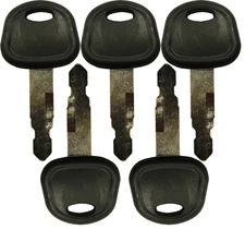 Fits #65 Sany Ignition Replacement Key *5 Pack*