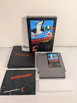 Duck Hunt - Nintendo NES, Complete In Box, 5 Screw, Hang Tab, OEM Mint Cartridge