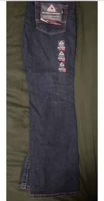 Bulwark FR Relaxed Bootcut Flame Resistant Jeans Mens 42 x 32 Workwear CAT2 New!