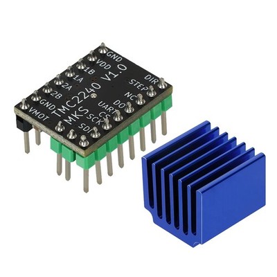 FüR MKS TMC2240 Schrittmotortreiber Silent Driver Ersetzen Sie TMC2209 TMC52360